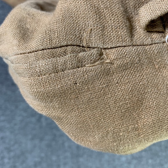 Vintage Polo Ralph Lauren Linen Pants Men 42x29 Brown Trousers Slacks Casual - Picture 14 of 15